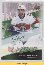 2017-18 Upper Deck MVP Green Script Vincent Trocheck #69 READ 1o7y