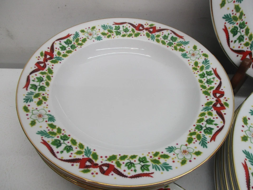 Domestications 12 Days Of Christmas Service For 6 Dinner-Salad-Cups-Saucers 24pc - Image 4 of 4