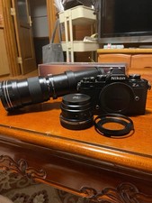 Nikon Z fc Mirrorless Camera Set 35mm f/1.2 Telephoto Lens Used From Japan