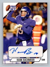 2021 Pro Set College Football Hank Bachmeier Autographs Auto #PS-HB1