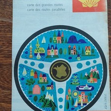 Shell Cartoguides Touring carte routière France routes parallèles