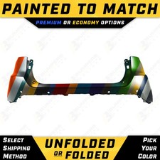 New Painted To Match Rear Upper Bumper For 2021-2024 Toyota Venza W Park Assist New Painted To Match Rear Upper Bumper For 2021-2024 Toyota Venza W Park Assist