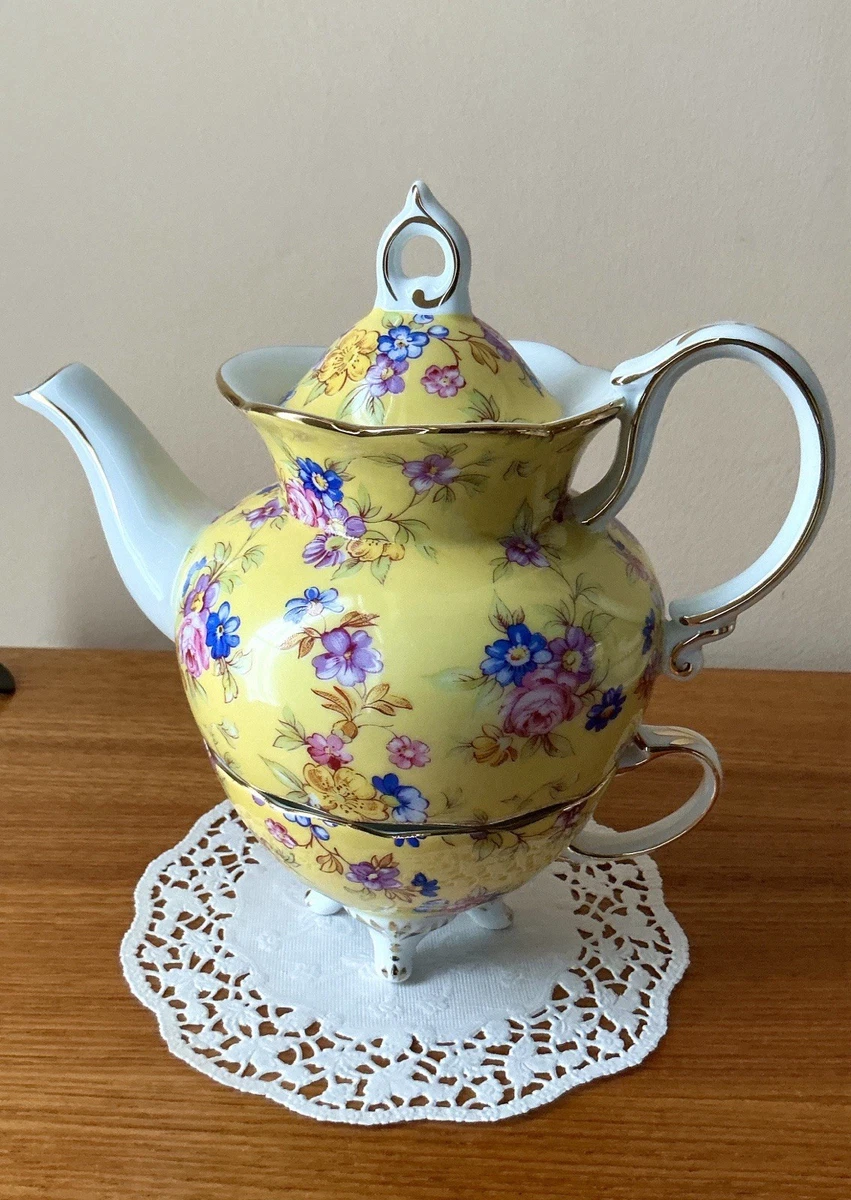 chintz teapot products for sale | eBay
