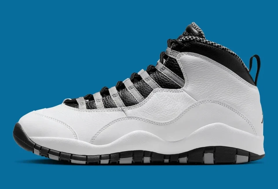Talla 7-13 Air Jordan 10 Retro OG Acero (2025) HJ6779-104 - Totalmente Nuevo Foto 2 de 4