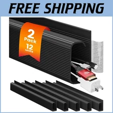 Versatile 12-Unit J Channel Cable Raceway - Easy Installation, Safe Perfect