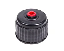 Sunoco Race Jugs R1110BKSQ Utility Jug Cap with 3/4 NPT Port Black Screw-On