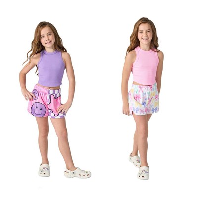 iscream Kid Girls' Soft Silky Soft Plush Shorts  Size 4-14