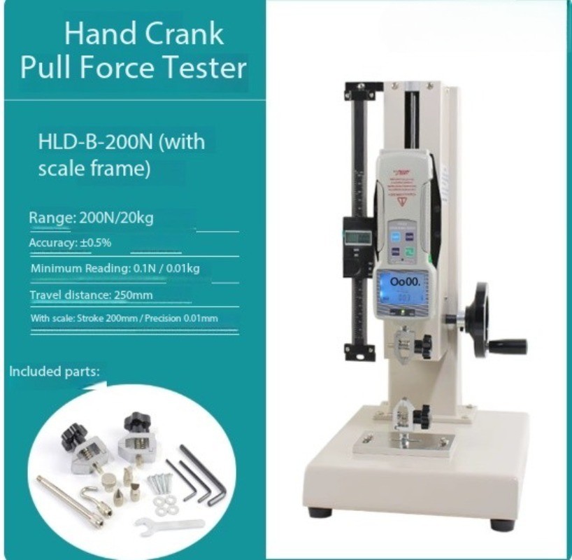 Compression Testing Metal Tensile Compression Tester Test Bench Digital Display Push-Pull Force ...