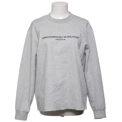 Holzweiler, Sweatshirt, Größe: S, Luring Print LS, Grau #Ti5