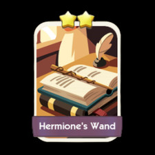 Hermione's Wand 2 Star Monopoly Go Sticker