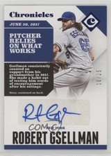 2017 Panini Chronicles Auto Blue 10/25 Robert Gsellman #CA-RG Auto 05qn
