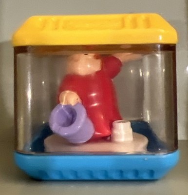 VINTAGE FISHER PRICE PEEK A BLOCKS SENSORY REPLACEMENT BLOCK CIRCUS RINGMASTER