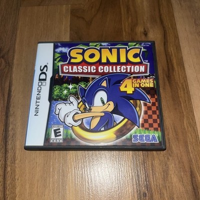 Sonic Classic Collection (Nintendo DS, 2010) CIB Complete TESTED Sega