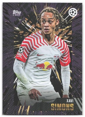 Xavi Simons 2023 Topps Gold X Whip NM