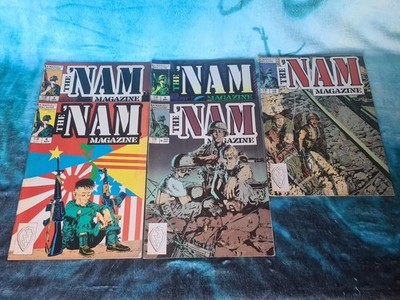 Das Nam Magazin. Lot mit 5 Heften. 3,4,5,6,10. Marvel Comics