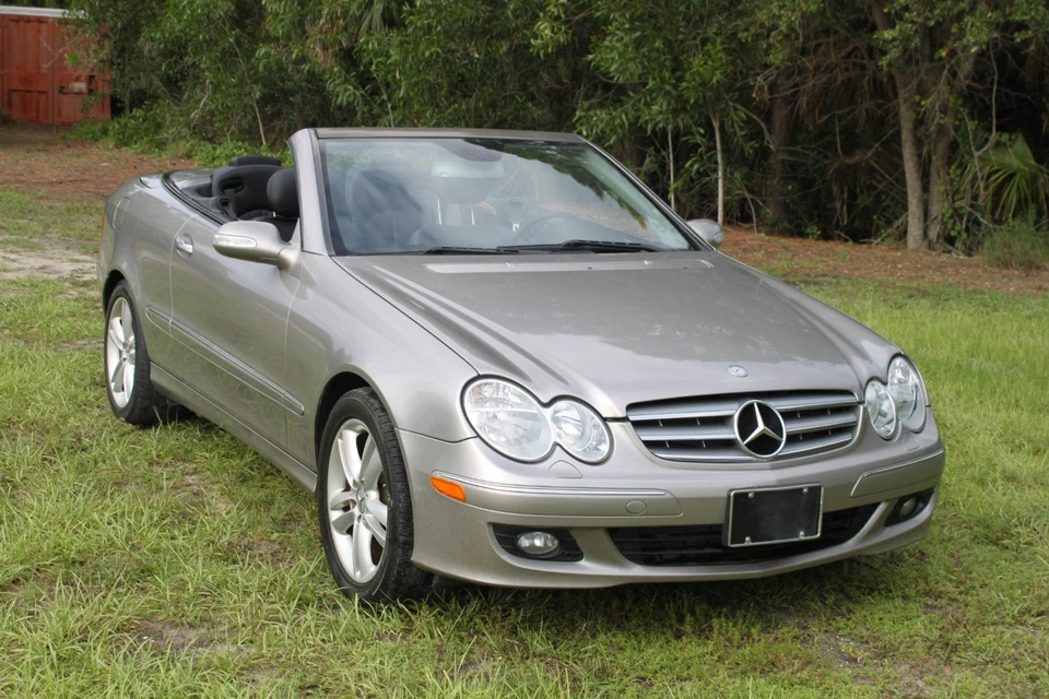 2006 MERCEDES BENZ W209 CLK350 CABRIO Automatik CUBANITE SILVER - METALIC (723U) - Bild 3 von 4