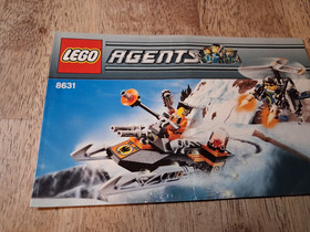LEGO Ultra Agents 8631 Jetpack Pursuit Instruction Manual Only No Bricks