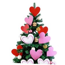 Valentines Day Decoration Heart Picks, 12pcs 9" 7.5" Large Unpatterned