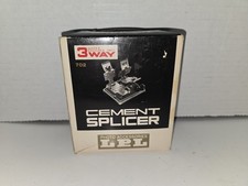 Vintage LPL 702 3-Way Cement Splicer Super 8 Regular 8 16mm Film Editing Tool