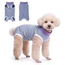 Dog Surgery Recovery Suit, Pet Body Suits Abdominal Wounds Protector for Fema...