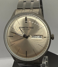 KENNETH COLE KC50589020 MEN'S STAINLESS STEEL WATCH | DATE DISPLAY | CLASSIC