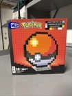 Mega Bloks Pokemon Classic Poke Ball, Pixel Art, 342 Piece Building Set NEW