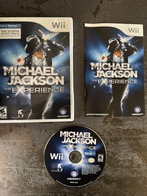 Michael Jackson The Experience Nintendo Wii Walmart Exclusive 