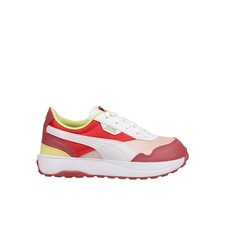 PUMA Cruise Rider Silky Lace Up Toddler Girls Pink Sneakers Casual Shoes 381865