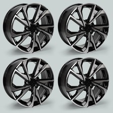 4x Replacement Alloy Wheel 18x 8 For Honda Civic 2017-2021 Black Rim 560-64108a