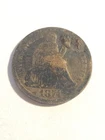 1874 Arrows Seated Liberty Dime Low Grade - Lot BT530