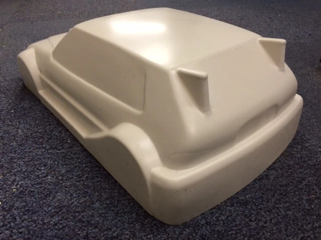 Citroen Saxo 1:8 2mm 2 Liter Hot Rod Karosseriehülle Kamtec Oval RC HPI WR8 - Bild 2 von 2