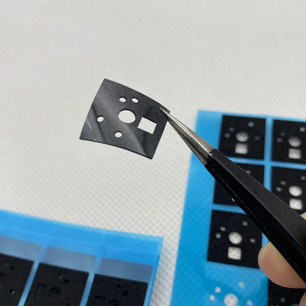 120x Mechanical Keyboard Switch Stickers for Noise Dampening and Sound Reduction