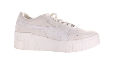 PUMA Womens Cali Beige Fashion Sneaker Size 10 (7774360)
