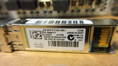 Cisco DS-X9448-768K9 V02 16 Gbit/s Fibre Channel INCL 48 x 16 G SFP DE MDS C9710 - Photo 2/4