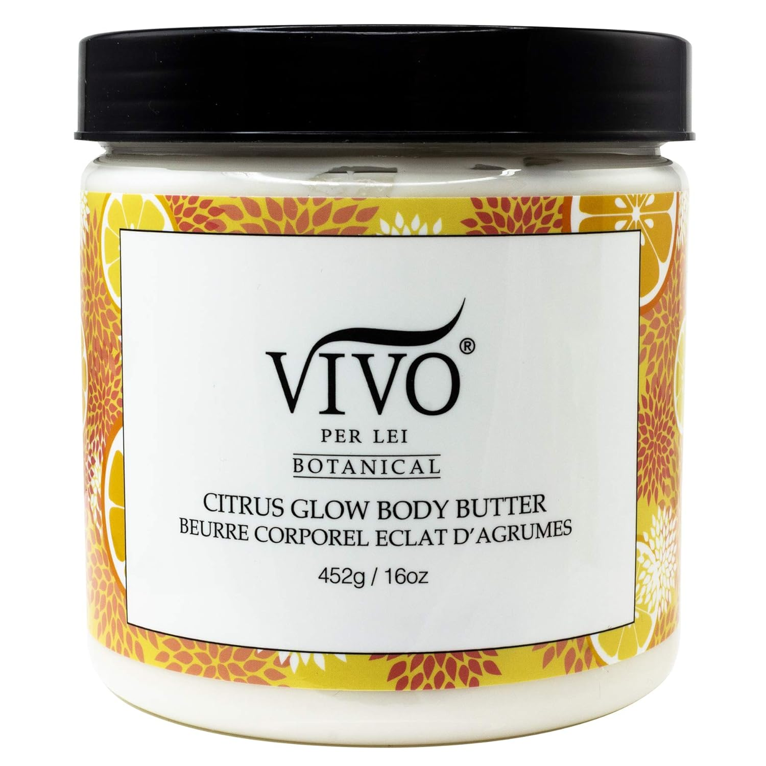 VIVO per Lei Vitamin C Body Butter - Hydrating Body Cream with Shea Butter - Ant