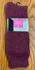 Hanes Her Way Women Crew Socks Size 9-11 shoe Sz 5-9 VTG 1994 NOS NIP NEW USA