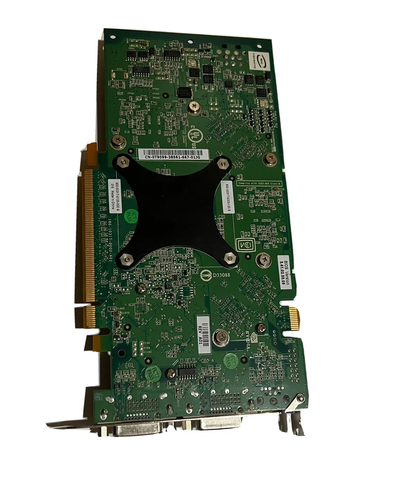Nvidia Quadro FX Model P317 Graphics Card - 256MB PCI Express Dual DVI - Image 3 of 4