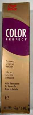Wella Color Perfect Permanent Creme Gel 1:2 - CHOOSE YOUR COLOR/SHADE!