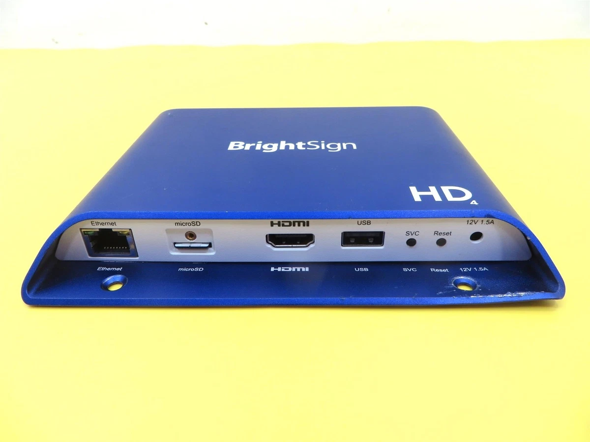BrightSign XT1144 Expanded I/O Player (Replaced with XT1145