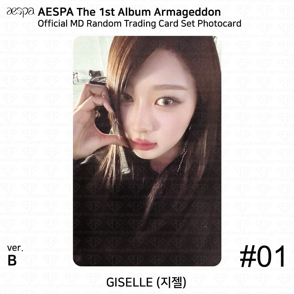 Aespa Armageddon POP UP MD Random Trading Card Photocard Aespa Armageddon POP UP MD Random Trading Card Photocard