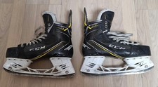 CCM Super Tacks AS1 Eishockey Schlittschuhe Gr.10 Large Fit - 45,5 EU Zust OK