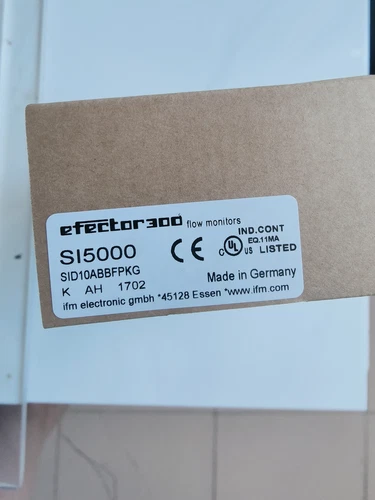 IFM SI5000 Flow Monitor Switch New In Box Expedited Shipping One - Picture 2 of 4