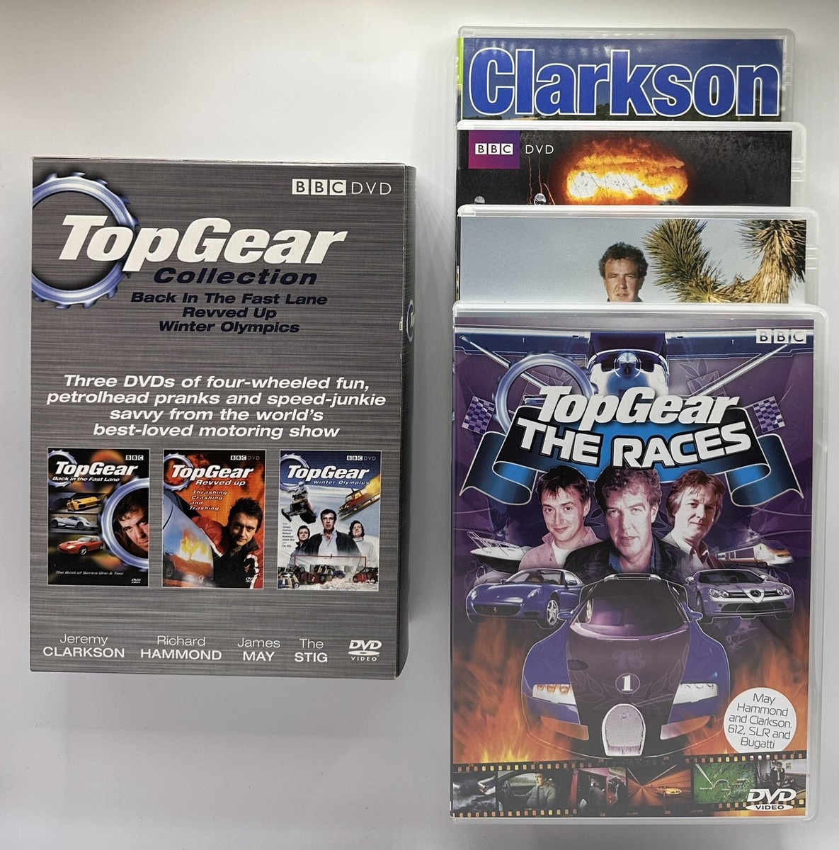 Top Gear Collection DVD Box Set Bundle Jeremy Clarkson | eBay UK