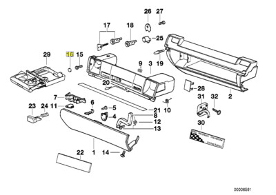 BMW E36 - Radschrauben Lang - - Neuteil