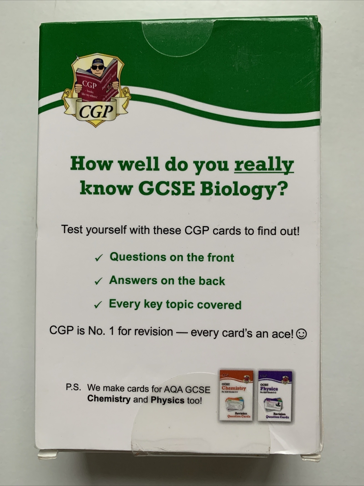 GCSE Biology AQA revision Cards By CGP eBay