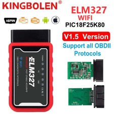 ELM327 V1.5 OBD2 Scanner WiFi PIC18F25K80 Chi...