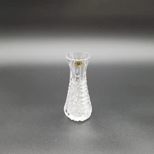 Tyrone Crystal Full Lead 5"  Bud Vase Handmade Made in Ireland