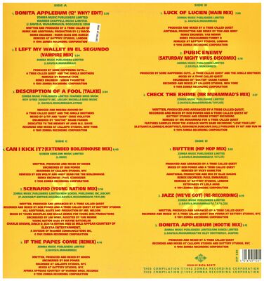 A Tribe Called Quest - Revised Quest For The Seasoned '92
