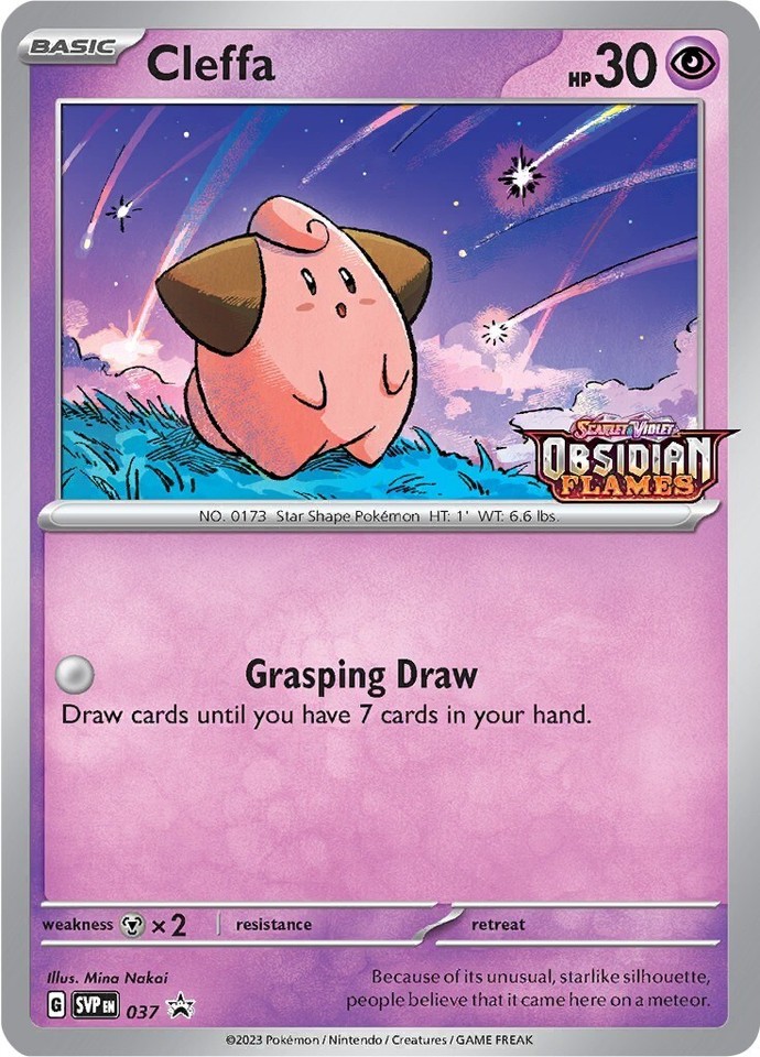 Cleffa 037 Sv: Scarlet & Violet Promo Cards - 1 of 1