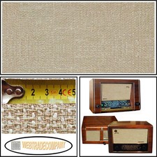 Röhrenradio Schallwandstoff BEIGE ANTIK, kl. unregelm. Struktur Telefunken u.a.